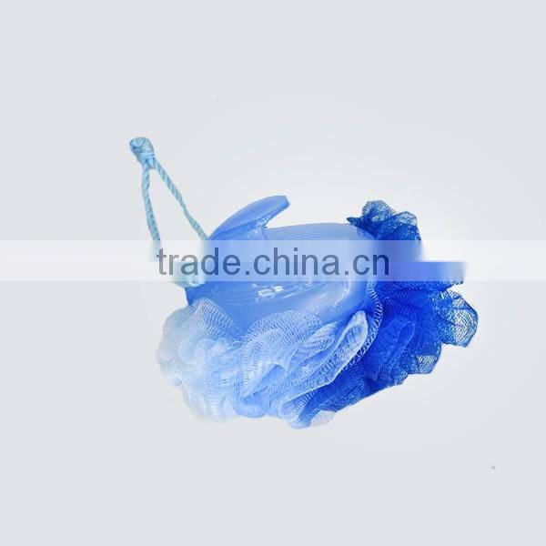 Mesh Bath Sponge Bath Sponge Shower Puff With Handle