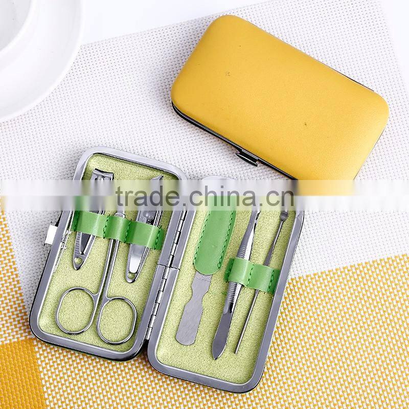 CBF03 OEM factory price newly 6pcs stainless steel nail manicure sets