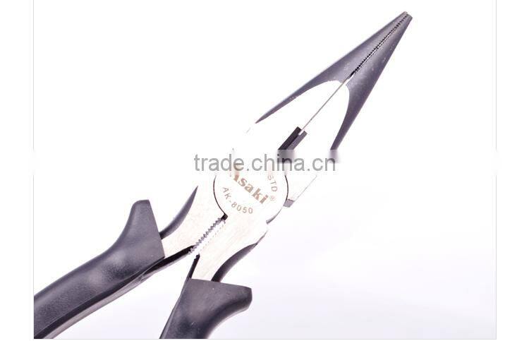AK-8048 High quality Carbon steel Long nose Pliers