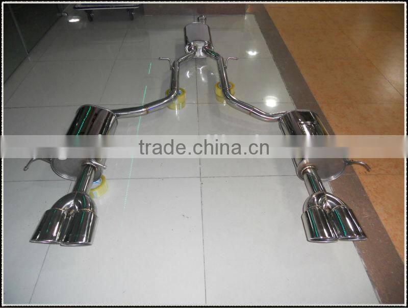 stainless exhaust catback for Benz c200