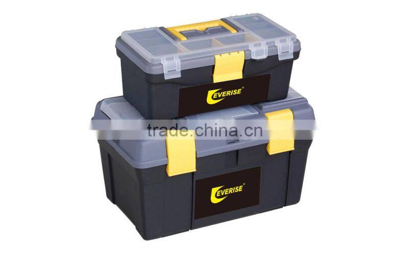 2-in-1 Eco-Friendly Plastic Tool Box Set