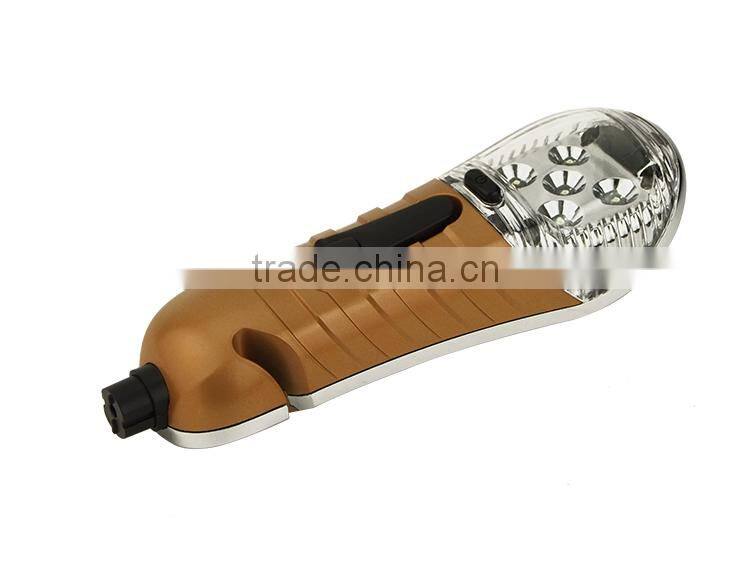 Safety belt cutter Multi-function car led torch flashlight