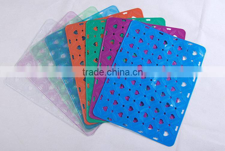 anti-slip pvc sink mat for kitchen