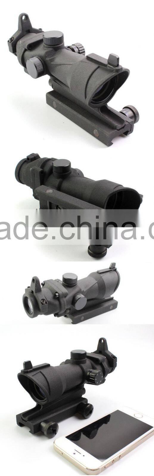 Trijicon Acog Style Military Standard Red/Green Illuminated Reticle Tactical 4X32 Rifle Scope Sight