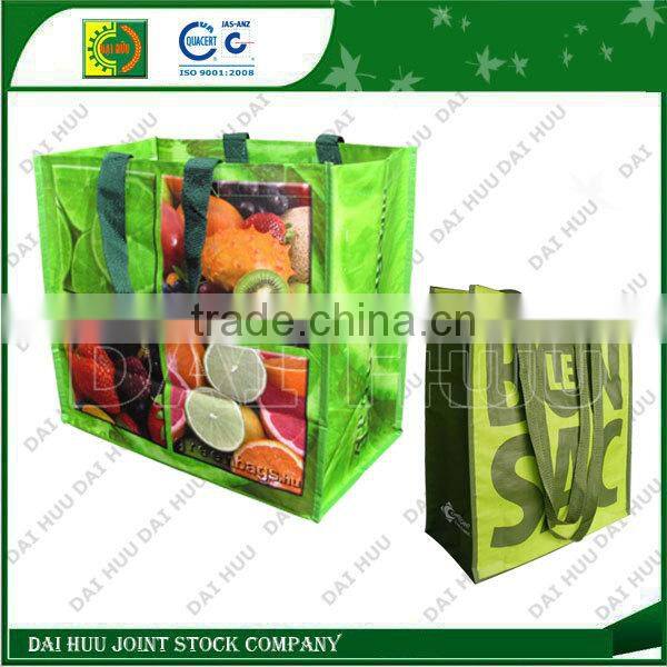 High quality PP woven shopping tote bag