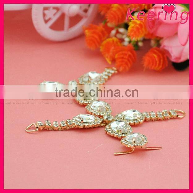 Decorative shoe clip fashion large metal clip WSC-211