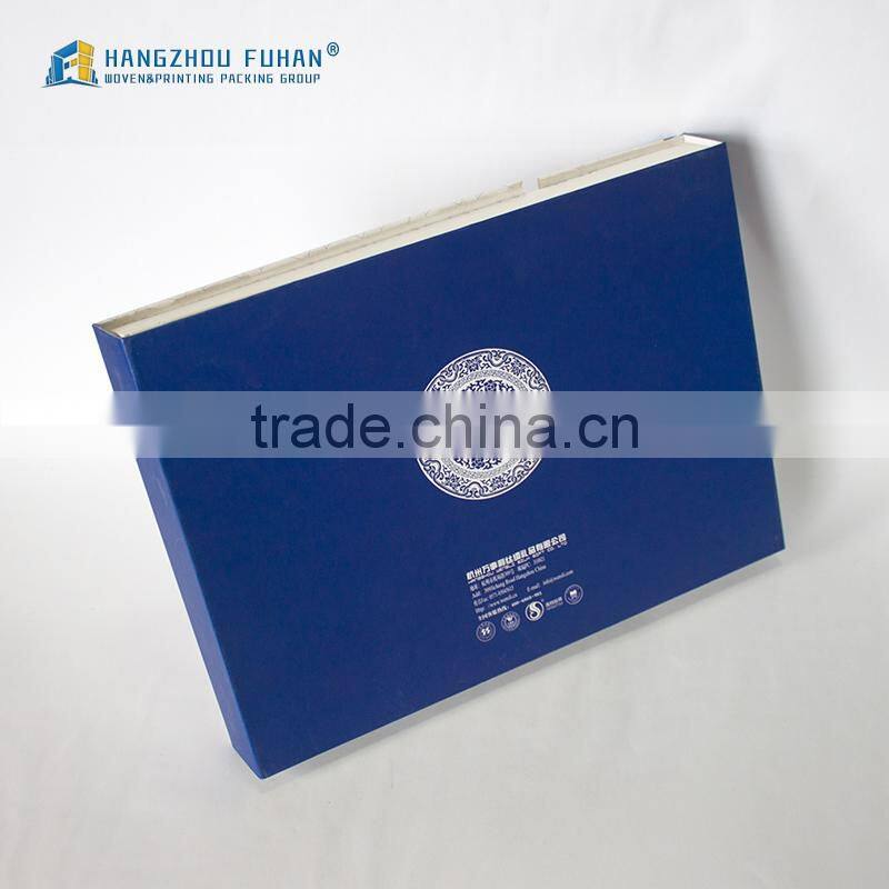 Square Paper Box with Special Shape Front Cover