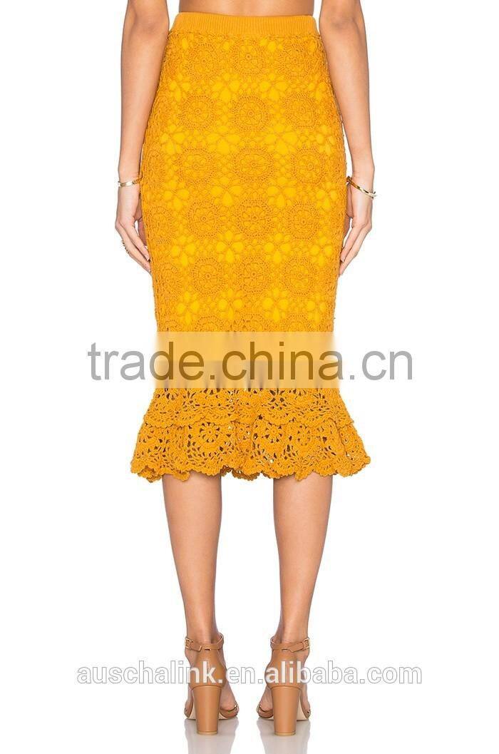 elegant design lady new-model sexy fishtail skirt made in china