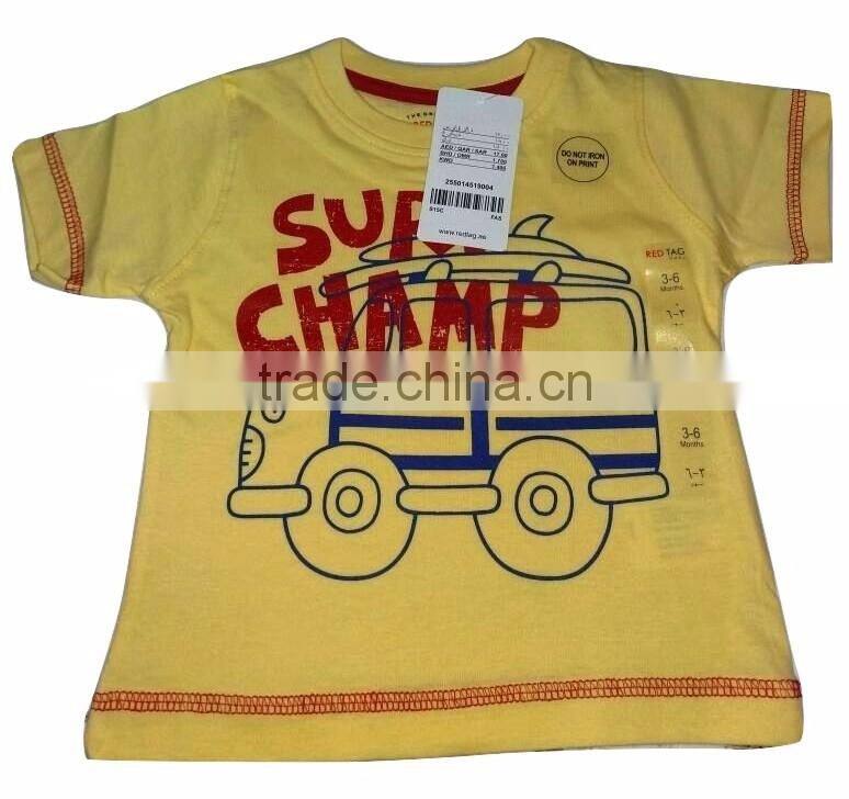Childrens T-Shirts (Garment Stock lots / Apparel Stock / stocklots / Garment Apparel from India)