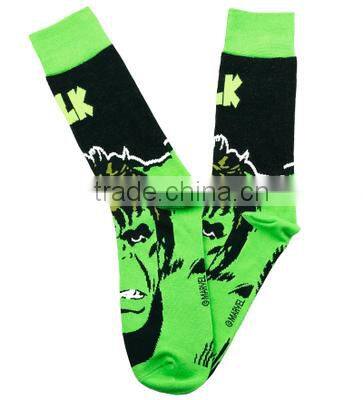 custom cartoon young boy socks