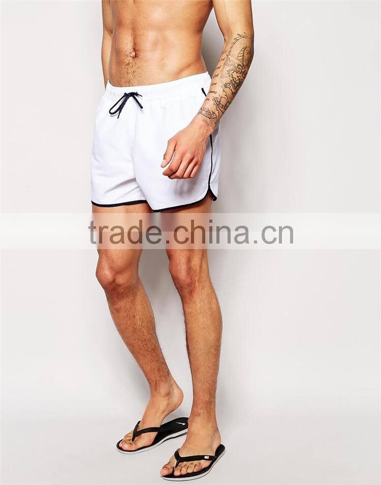 Mens runner swimwear in short length cheap wholesale swimwear