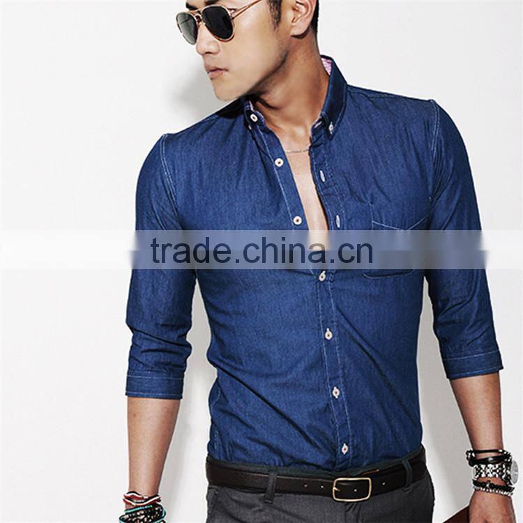 2015 Mens Casual Western Plaid Checked Pearl Snap Short Sleeve Shirt