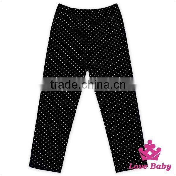 New Hot-sale Children Clothing Set Baby Girl Printing Wave Point Set Baby Girl Boutique Clothing Cosmetic Sets