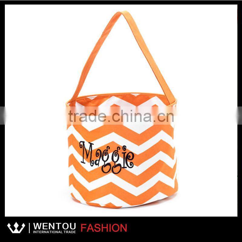 Wholesale Personalized Polka Dot Halloween Bucket