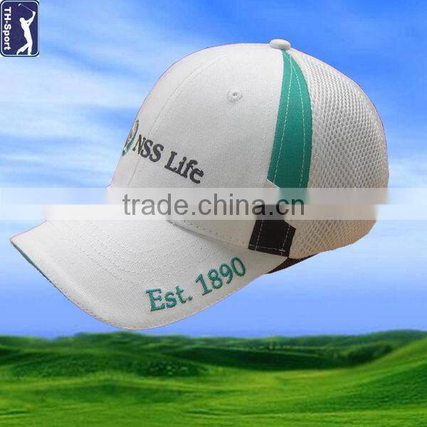Super quality hot sell white custom cap snapback