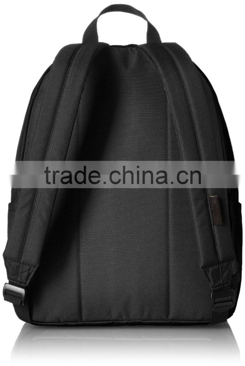 Classic black school backpack for kids picnic out door bag