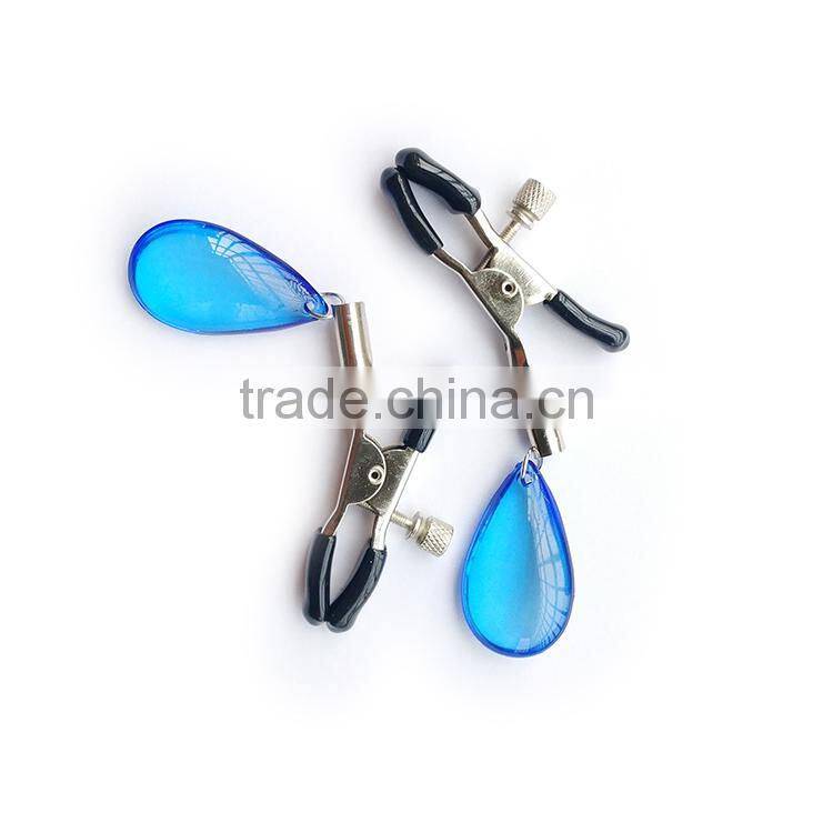 GEEK sexy 1 Pair Nipple Clamps Clips Jewellery Bust Massager Stimulate Sex Toy Flirt Adult china sex toys supplier