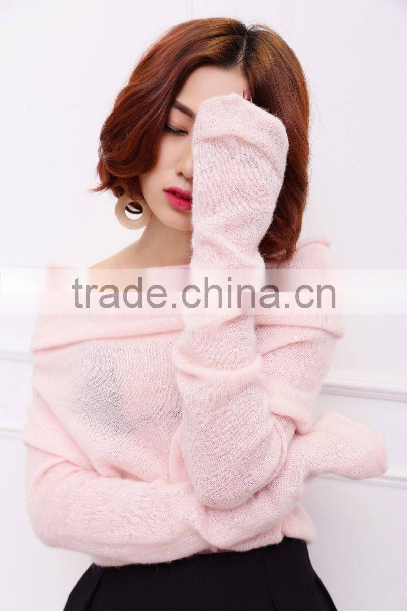 Custom Tall tee long sleeve Pink longline t shirt elongated Extend T shirts