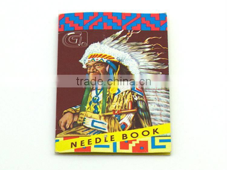 NEEDLE CARD-INDIANS