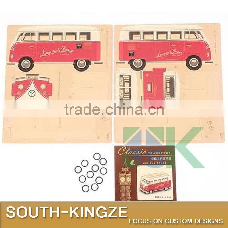 Creative DIY Paper Puzzle Desktop Storage Box Office Stationery Pencil Case, Pen Storage Rack, Pen Stand Holder