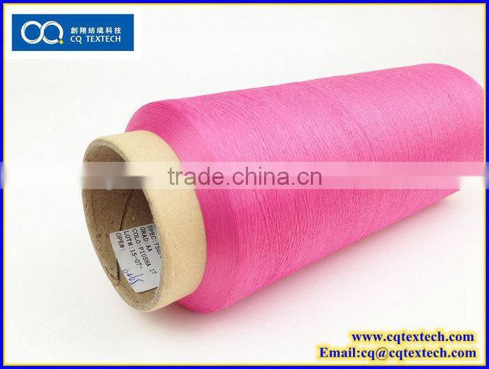 High Tenacity Colored Yarn 100% Polyester Twisted Textile Yarn