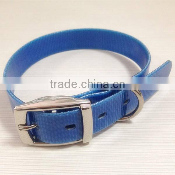 Waterproof tpu coated dog collar