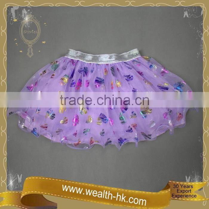 Fanciful heart pattern Ballet Tutu Skirt