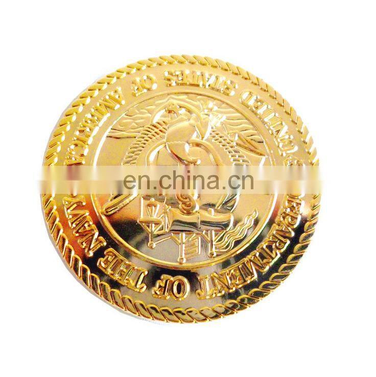 Historical person ceremony metal coin, tourisim souvenir medal