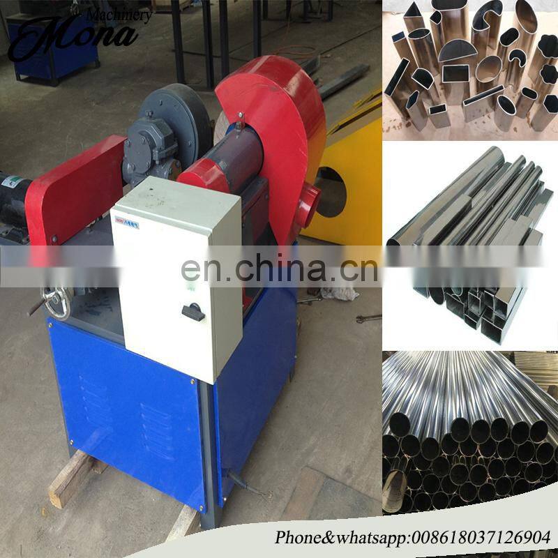 professional tube mirror and hairline effect polishing machine