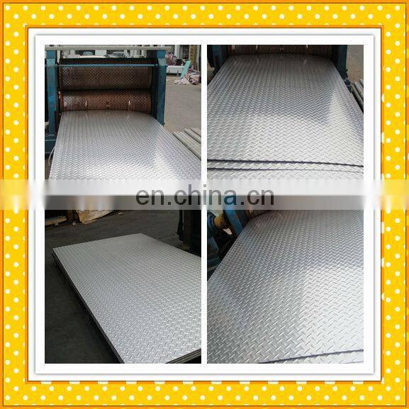 Brand new inox 304 checkered plate