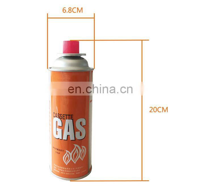 227g refillable butane cartridge for gas stove