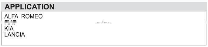 High Quality Idle Air Control Valve FOR Alfa Romeo Fiat Ki-a Lancia OEM 60811197 0K9A2-20-660A 9540930002