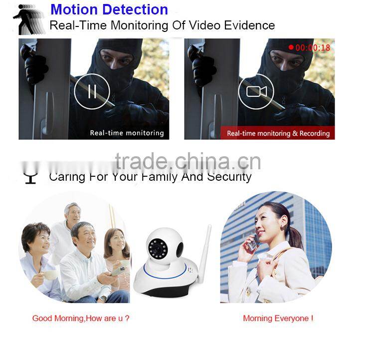 Day And Night Dome Network IP Camera 720P