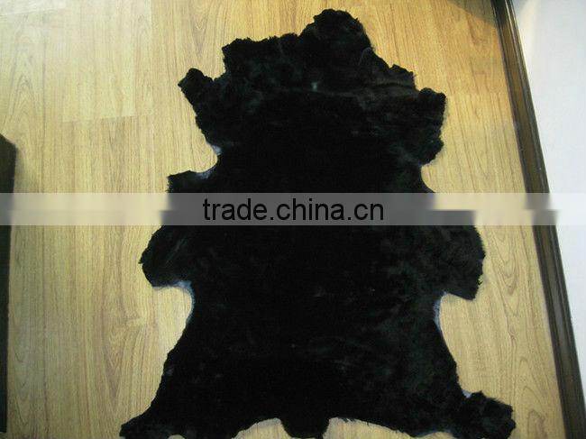 sheepskin stretch fur fabric wholesale