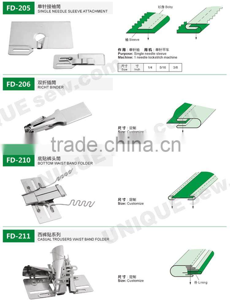Folder/Binder for sewing machine 2