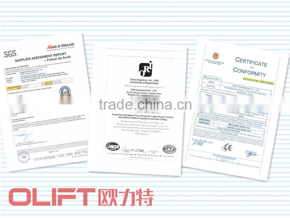 Gas Engine Power Souce and Powered Pallet Truck Type LPG forklift