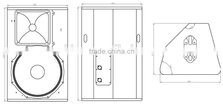 PS15-R2 15inch Neodynium speaker, powered speaker