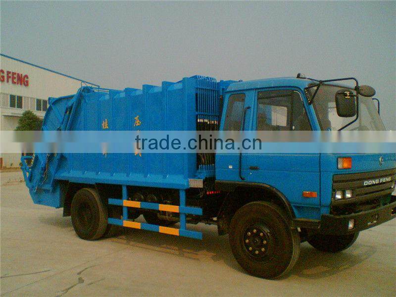 Dongfeng 8m3 refuse truck compactor