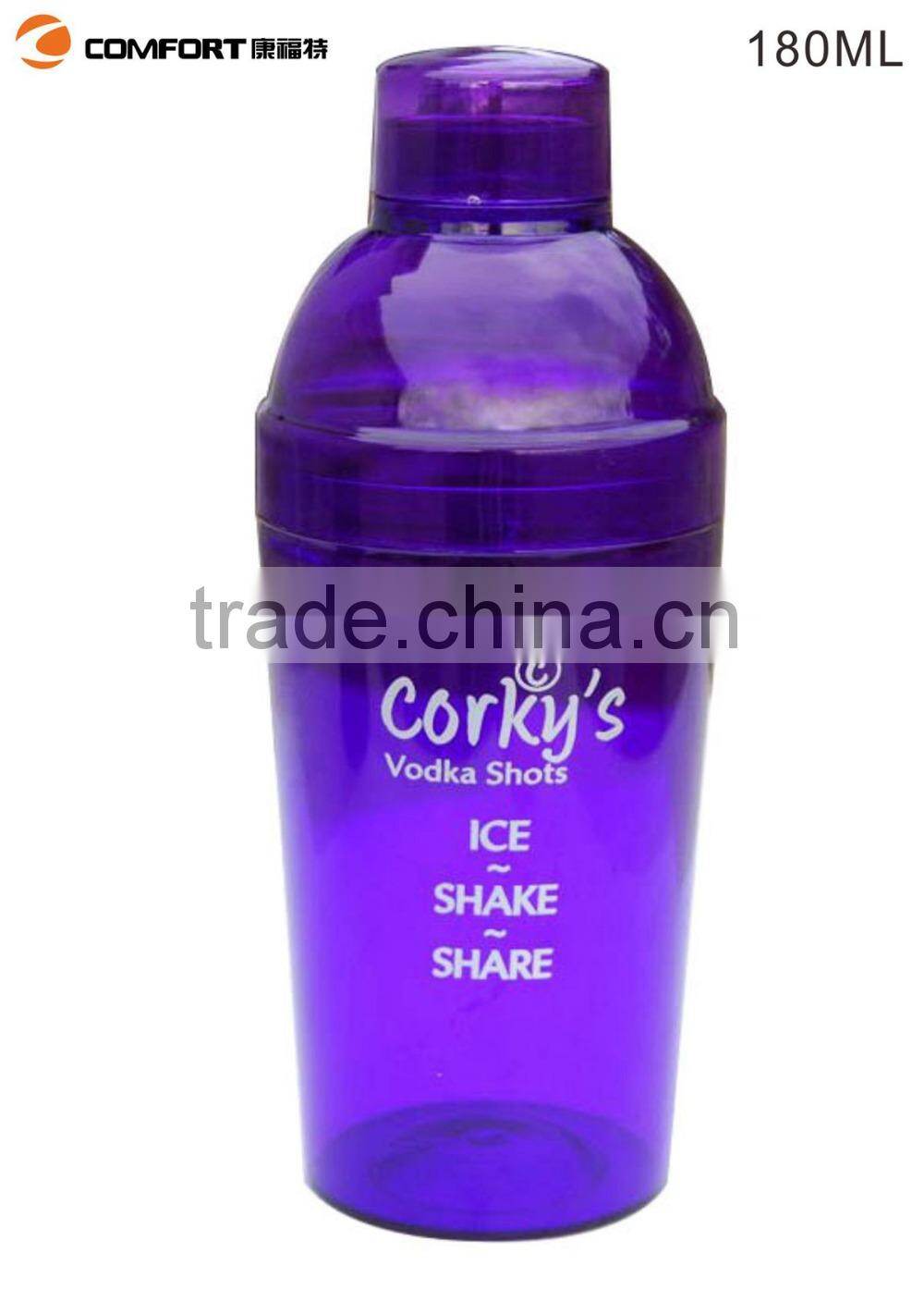 shenzhen factory OEM 750ml clear plastic water bottle wholesale