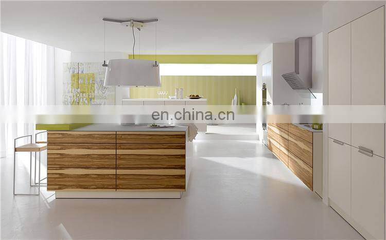 Kitchen furniture plastic PVC laminate kitchen cabinet