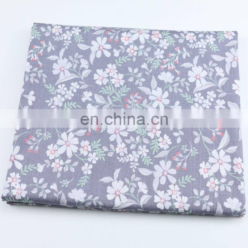 2.35m wide fabric wholesale rural small floral print home textile four-piece bed twill print fabric
