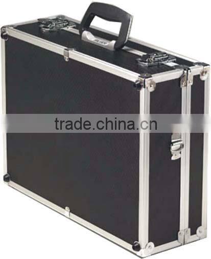 aluminum alloy camera case with safe lock and high density foam lining