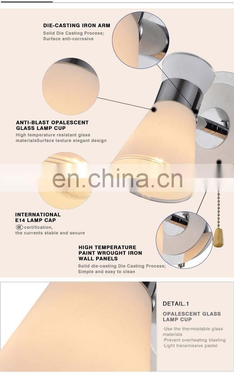 HUAYI Strongest Kitchen Hallway Extendable Dimmable Double Light Wall Sconce