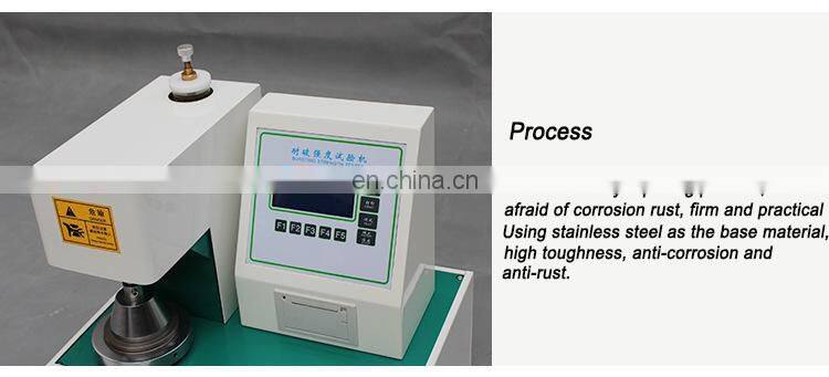 HST Full Automatic Cardboard Bursting Strength Tester made in China