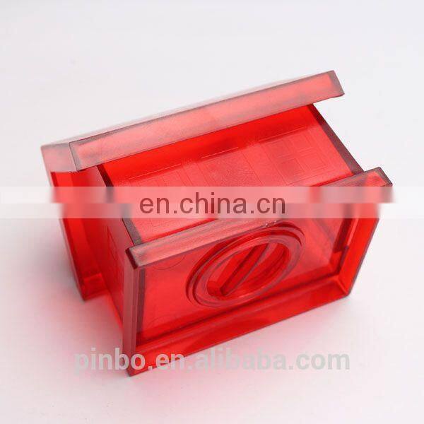 Transparent House Shaped Piggy Bank