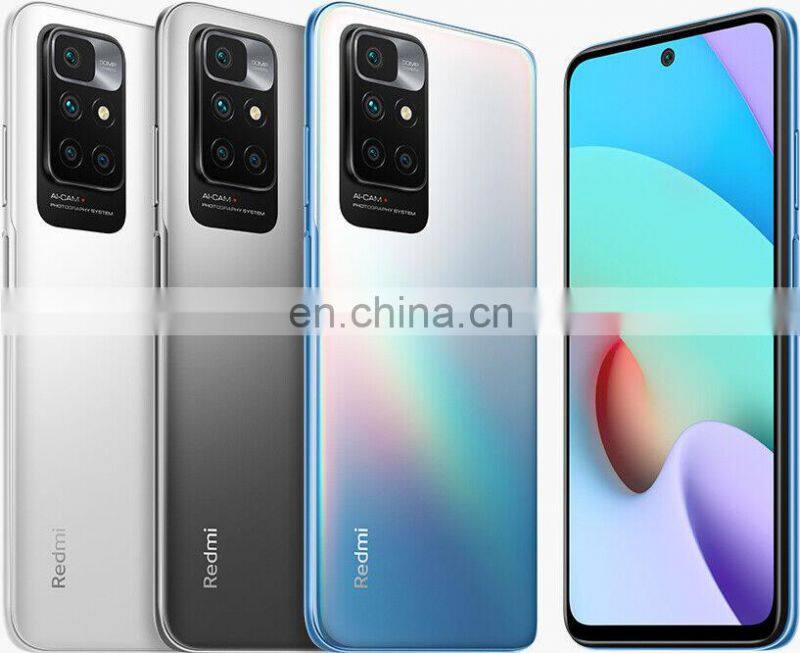 red mi 10 Mobile Phones In Stock 50MP AI quad camera 90Hz FHD+ display Cell Phones Red mi 10 Phones