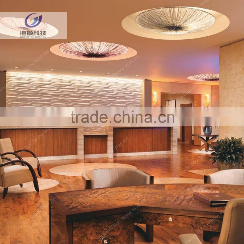 Commercial area mall stone background wall