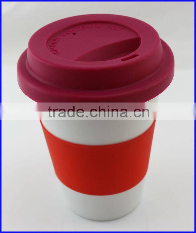 Cremic Glass Cup Mug Silicone Eco Coffee Cups Lid