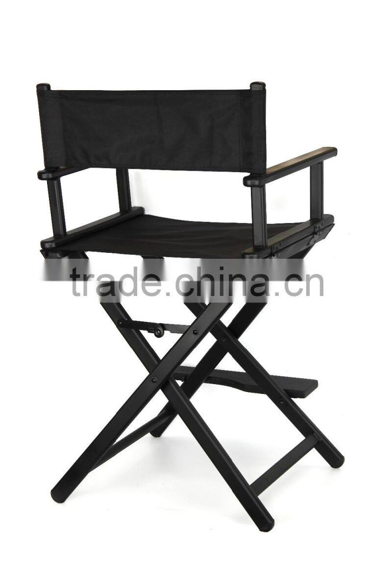 Hot selling products OEM black director chair for makeup artist