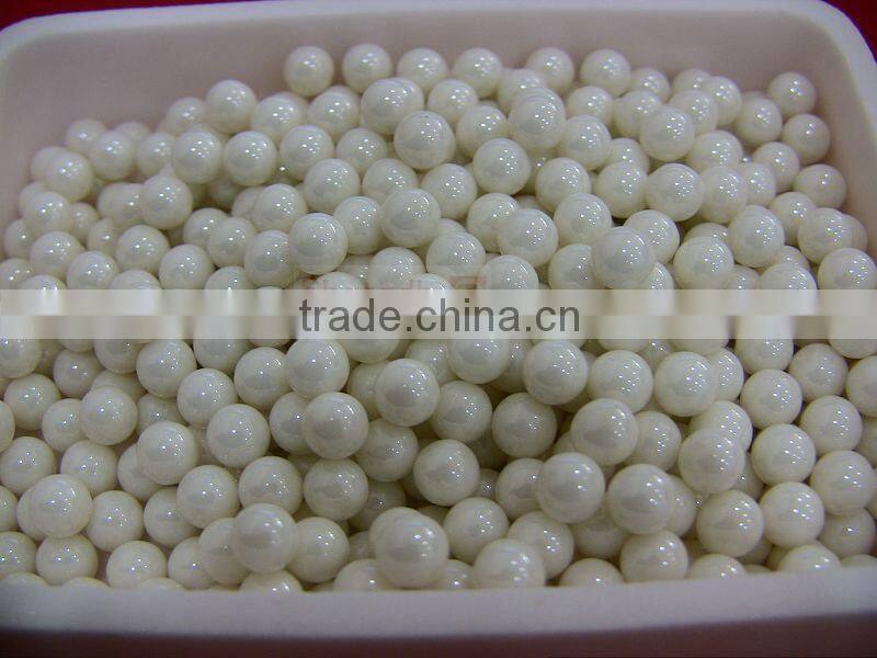 High grinding zirconia beads media ball with low wear rates